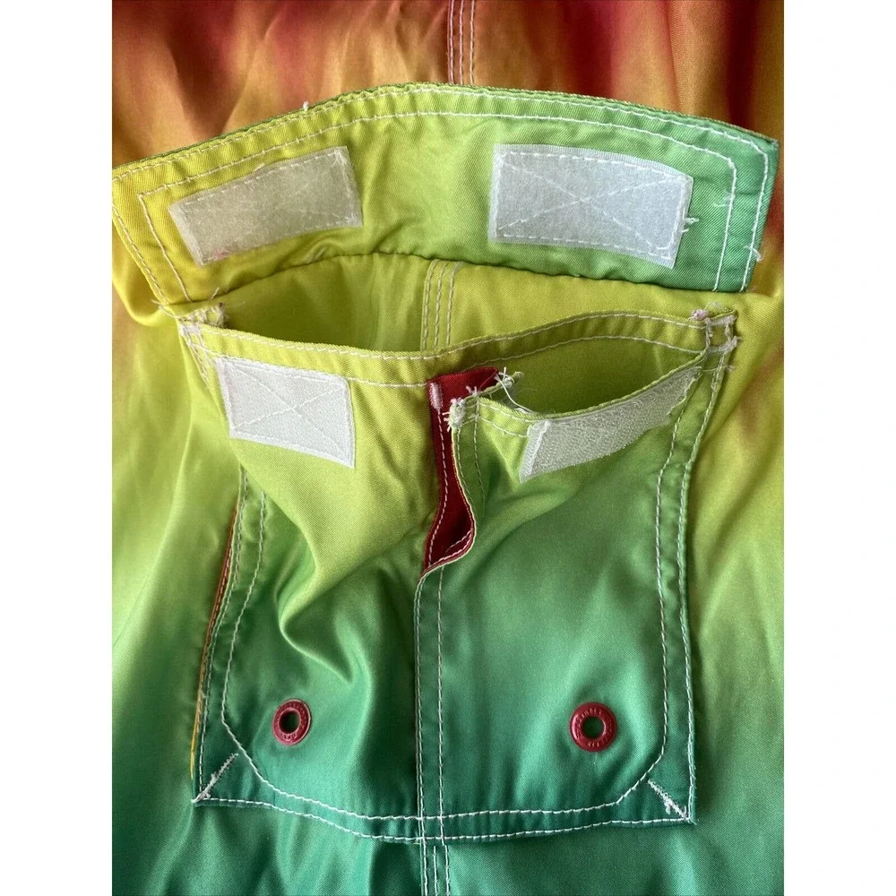 Dragonfly Bob Marley Reggae Men's Swim Trunks Board Shorts Size 38